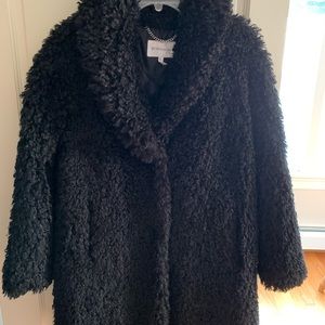BCBG Medium Teddy mid length coat
